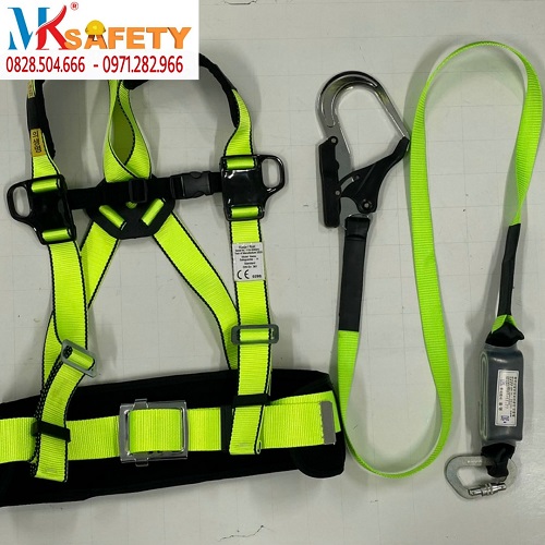 Dây an toàn bán thân Hàn Quốc móc nhôm